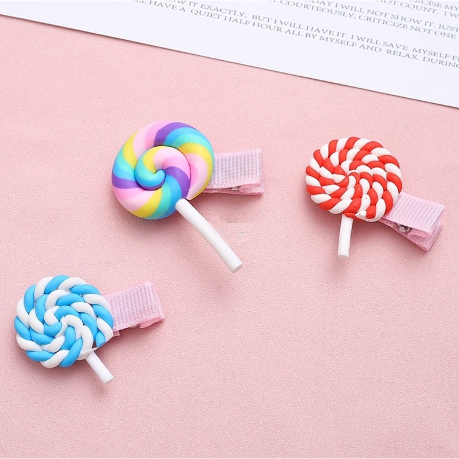 3 Pcs Set Jepit Rambut PELANGI 01 Kartun Unicorn Awan Klip Jepitan Anak Gaya Korea Fashion Hair Clip