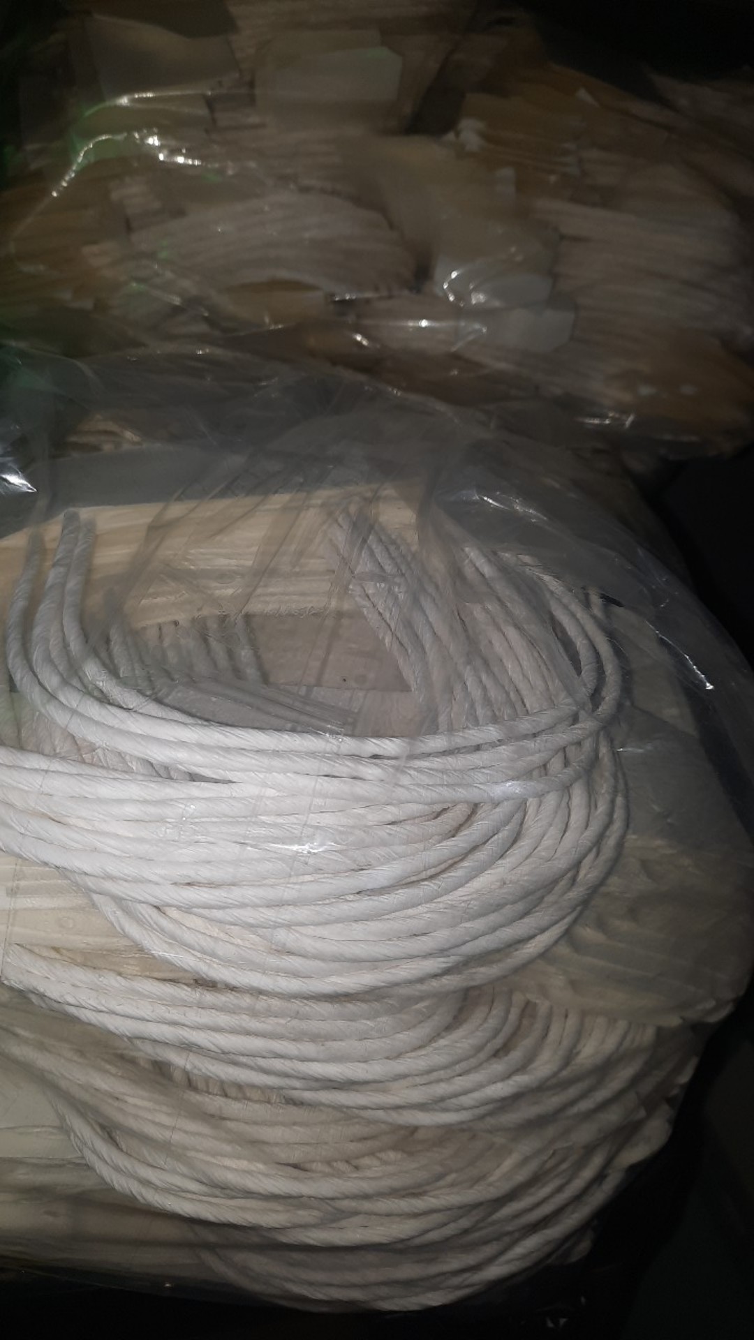 Paperbag Twisted Handle 200set / Tali Kepang Kertas / Kraft Kertas Putih /tali Kantong / Tali Kertas