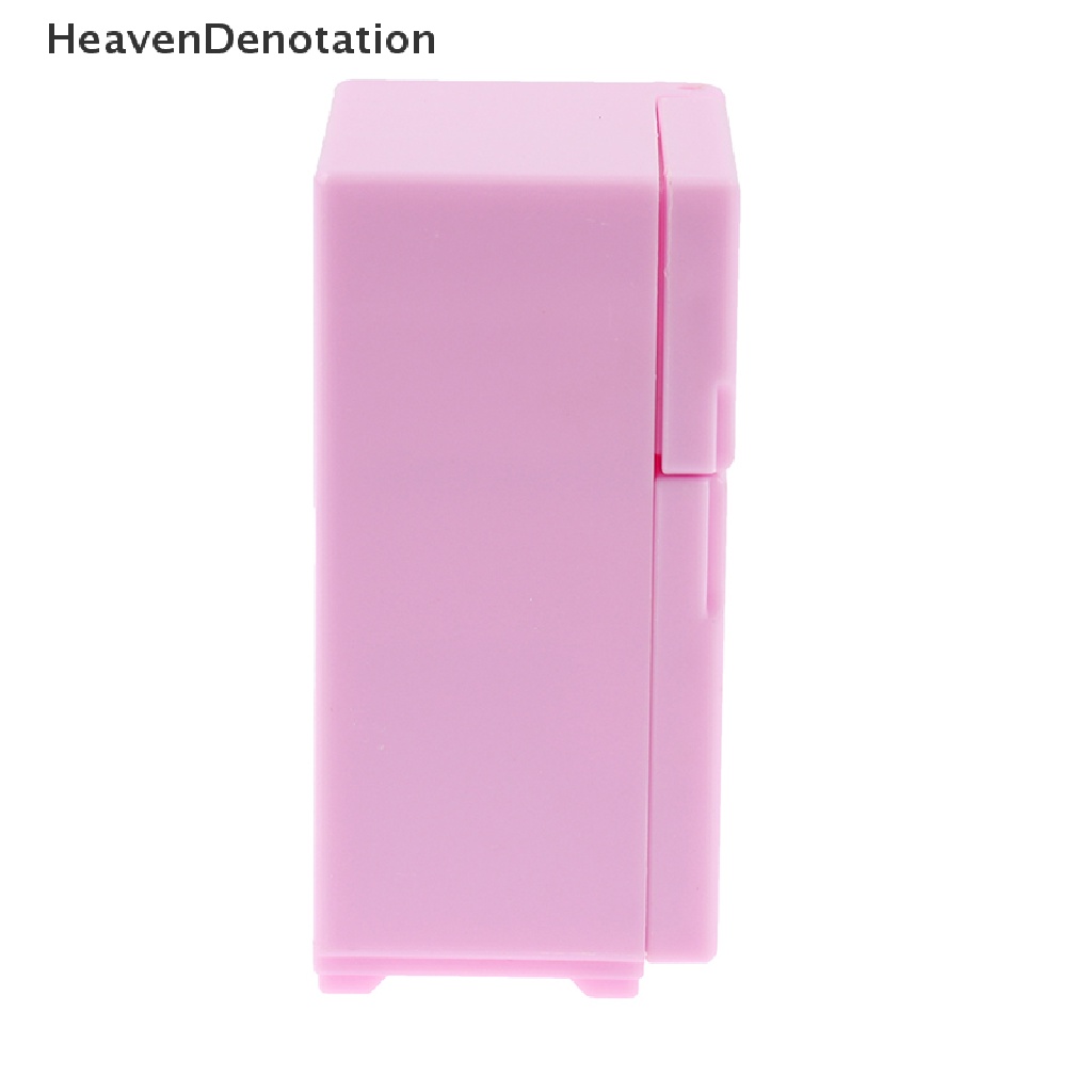 [HeavenDenotation] 1/12 Dollhouse Miniature Kitchen Refrigerator for Dolls Living Room