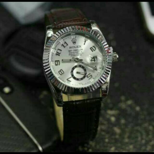 JAM TANGAN WANITA ROLEX R9311 SILVER