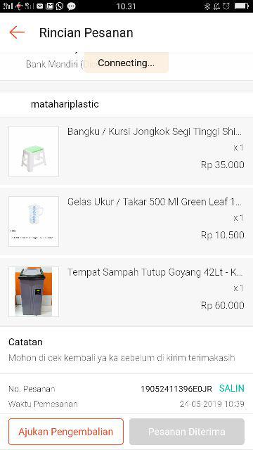 Gelas Ukur / Takar 500 Ml Green Leaf 1830