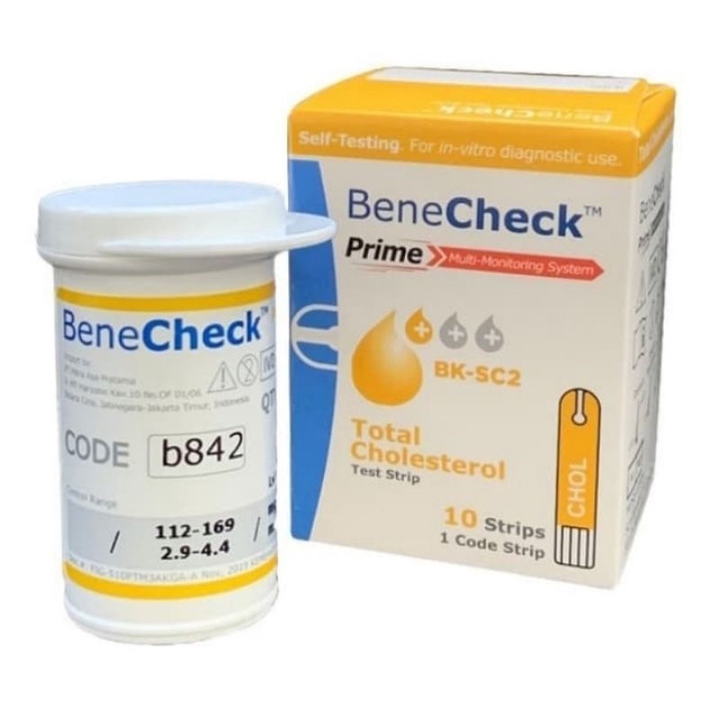 BENECHECK STRIP CHOLESTEROL