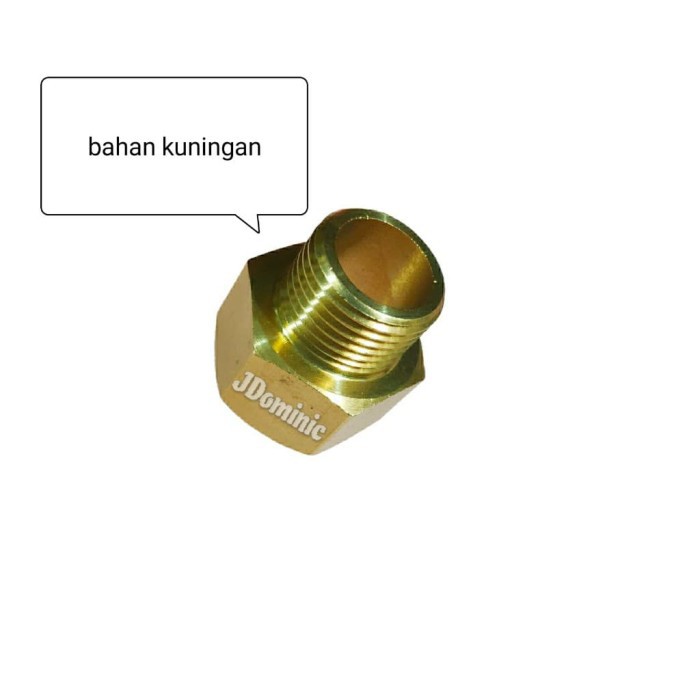 drat dalam 5/8" - drat luar 3/8" inchi diameter drat 18mm 22mm adapter