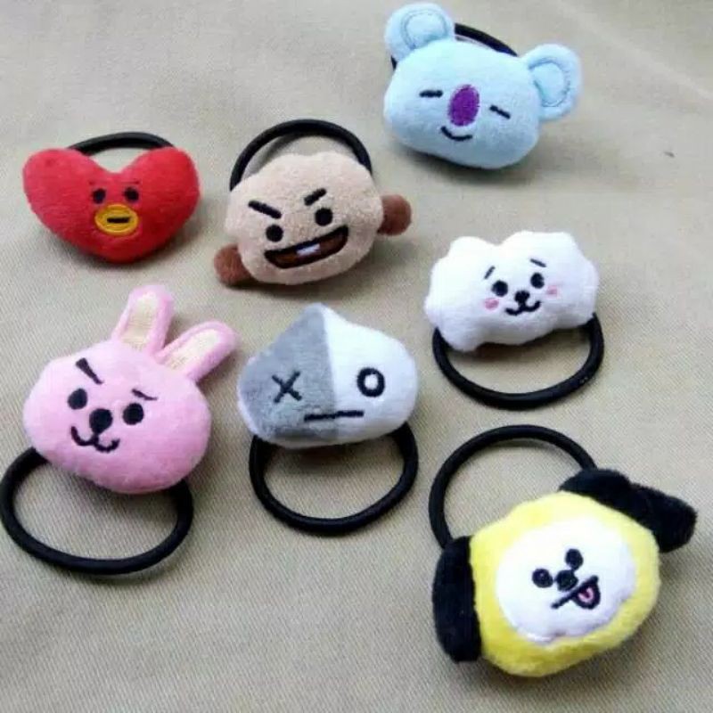 Ikat Rambut BT21 Lucu - BTS KPOP BT21