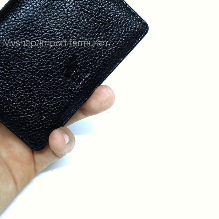 ➢ Dompet Kartu Card Holder Kulit Asli Pria Cowo Import Branded Bf CC 01 ◊