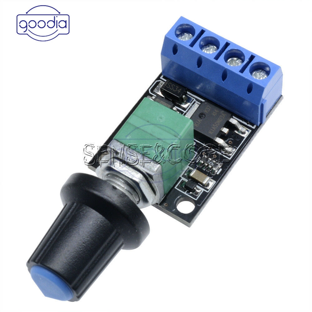 ღ[HOT SALE]ღ PWM Motor Speed Controller Switch Regulation LED Dimming 5A 10A 5V-16V/3V~35V