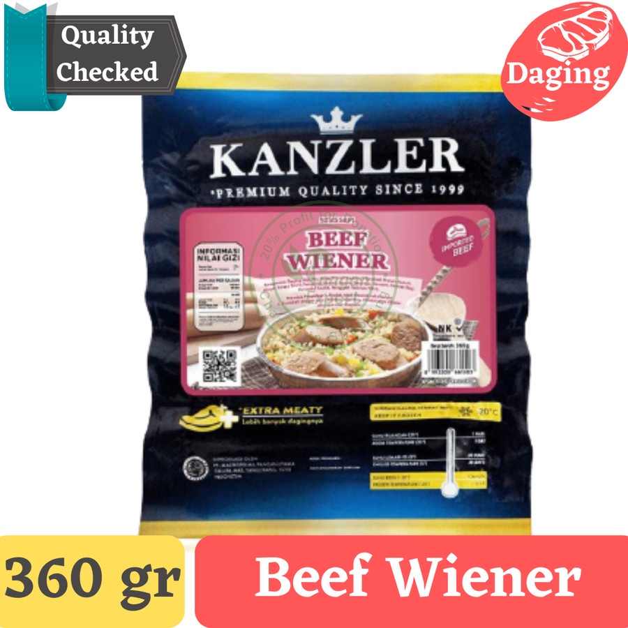 

Kanzler Sosis Beef Wiener