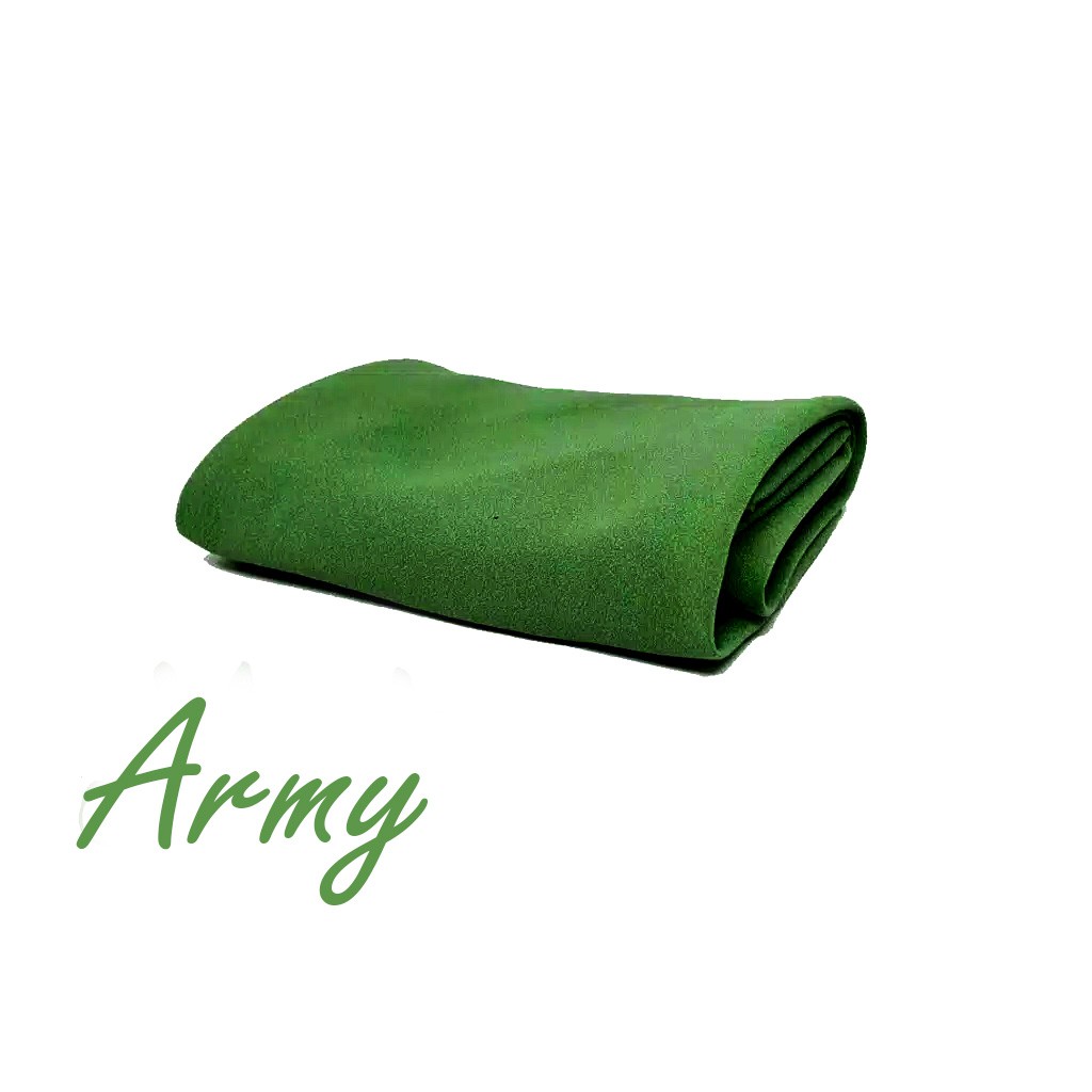 Hijab Bergo maryam Pet Diamond Stretch Nyaman-Army