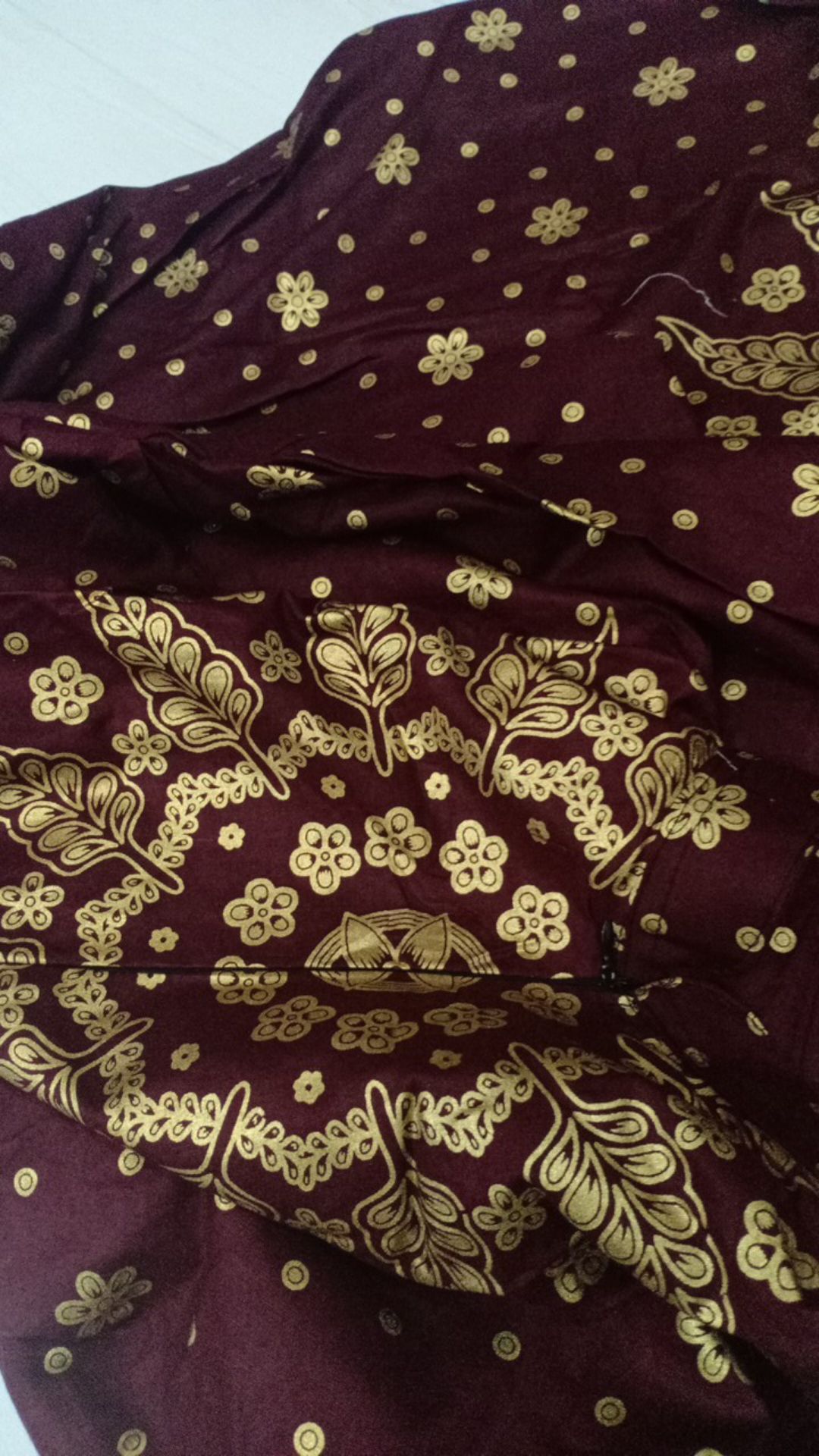 Batik Couple Keluarga Sania Ruffle Ori Ndoro Jowi Dnt Matahari Merah