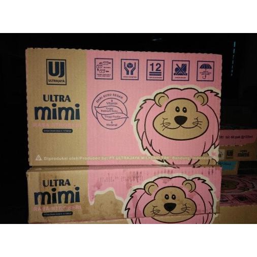 

[[BISA COD]] Ultra mimin 125 ml Strawberry HEMAT Kode 368