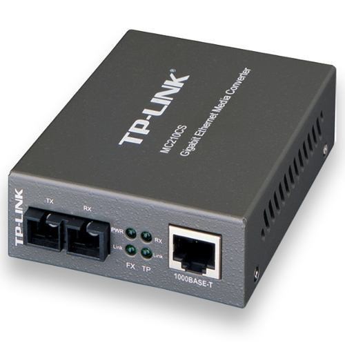 Tp-link Mc210cs Singlemode Gigabit Ethernet Media Converter