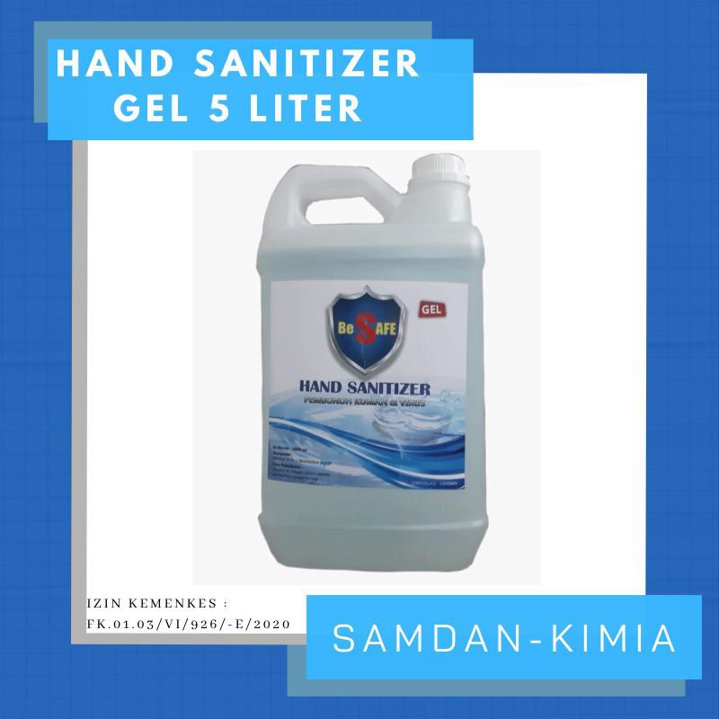 Hand Sanitizer Gel 5 liter - izin kemenkes