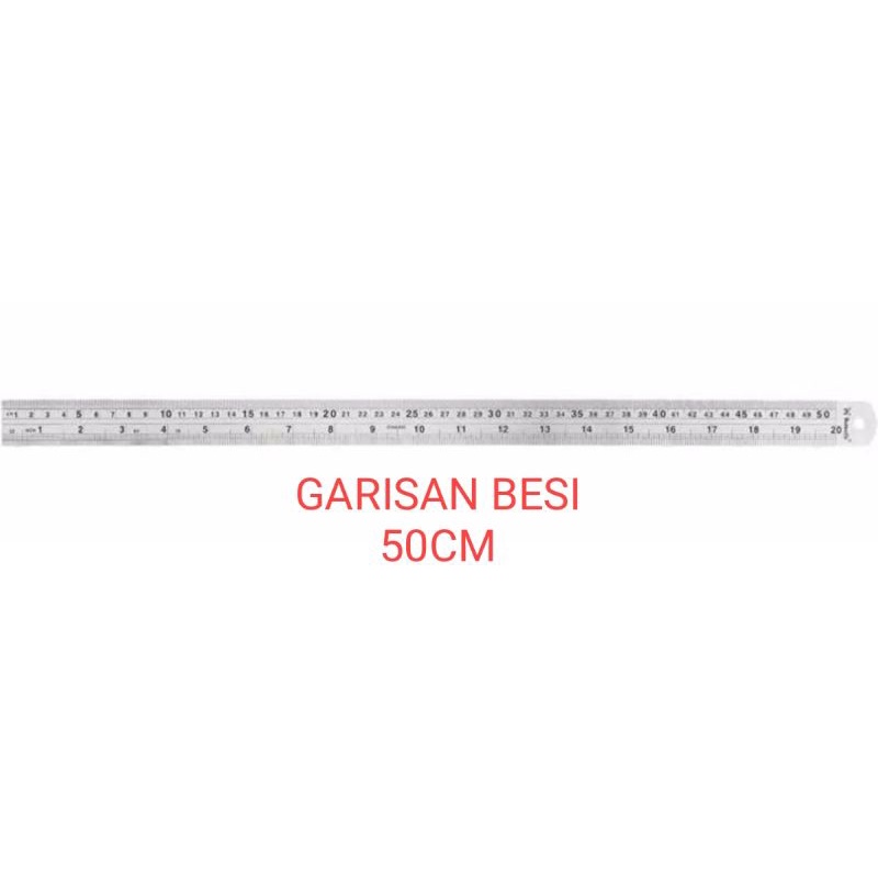 

( PER PCS )GARISAN BESI 30cm ,50CM / MISTAR BESI BUTTERFLY/ PENGGARIS BESI