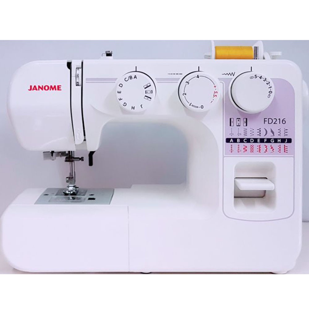 mesin jahit portable/multifungsi merk Janome type Fd216