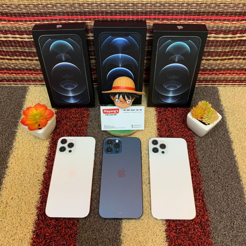 Jual iphone 12 pro max 256gb 128GB ibox second Like New Mulus Lengkap