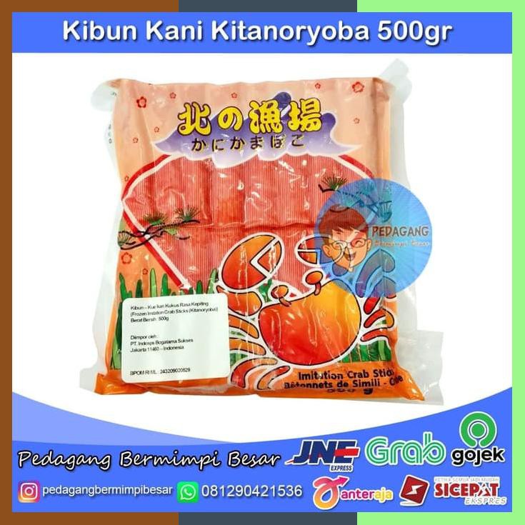 

Kibun Kani Kitanoryoba 500Gr Crab Stick