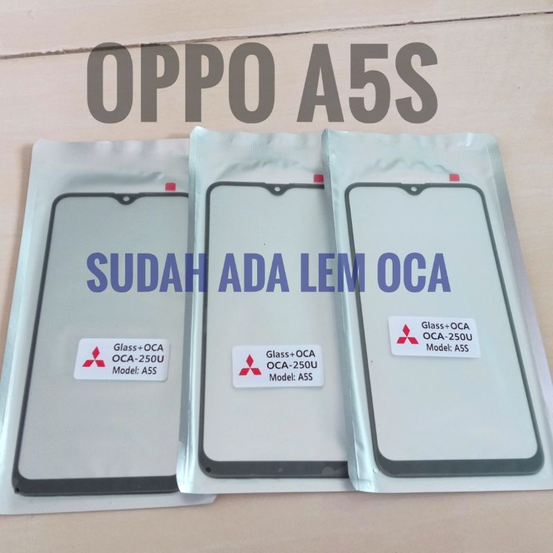 glass touchscreen Oppo a5s