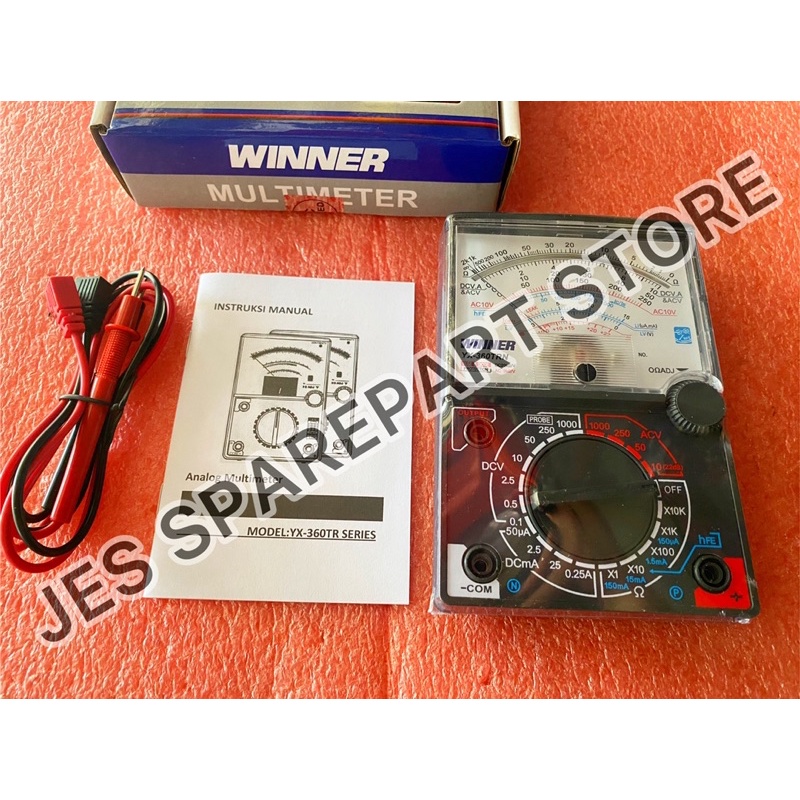 MULTIMETER WINNER MODEL YX-360TRN SERIES