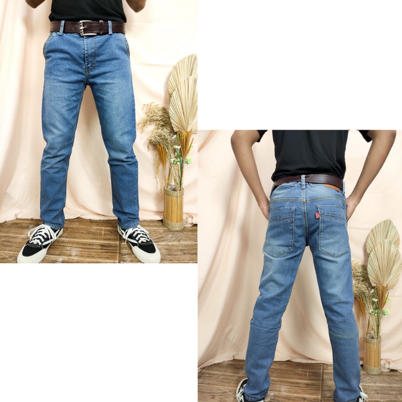 SB Collection Celana Panjang Elham Jeans Jumbo Pri