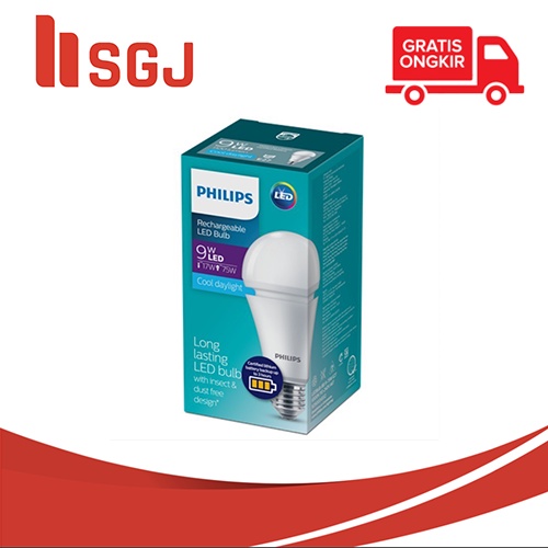 Philips Rechargeable LedBulb 9W 6500K