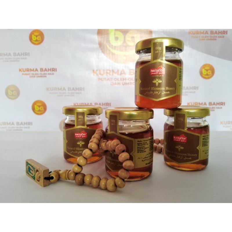 

Madu Nectaflor Natural Blossom Honey 60 gram kualitas PREMIUM 100% murni