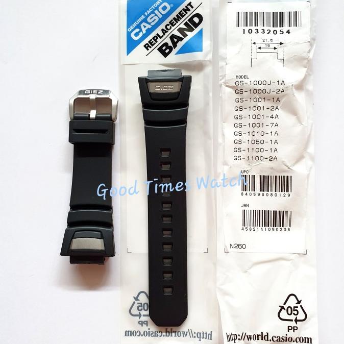 Strap G-Shock Gs-1000 / Gs-1001 / Gs-1010 / Gs-1050 / Casio Original Terbaru