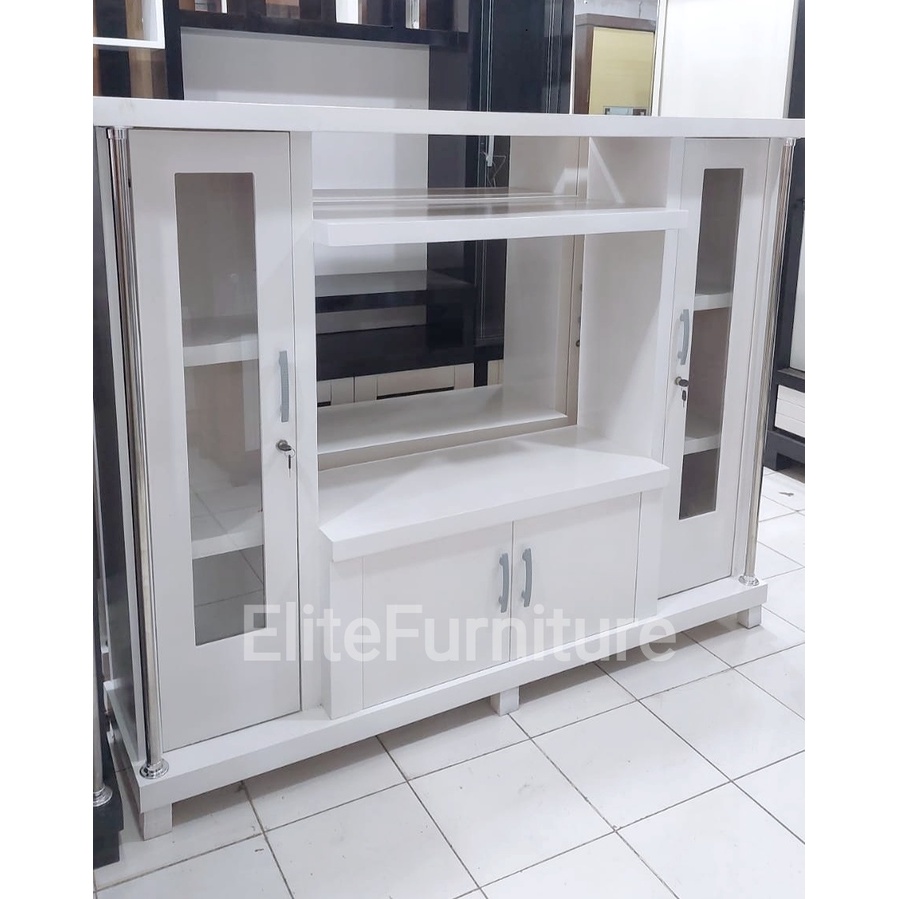 Bufet Tv Avanza / Bufet TV Minimalis Triplek putih bufet avanza murah putih / Avanza TV 32inc