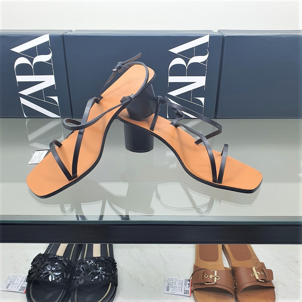 Sandal Wanita Branded Sendal Zara 861  Heels 5cm Sepatu Perempuan