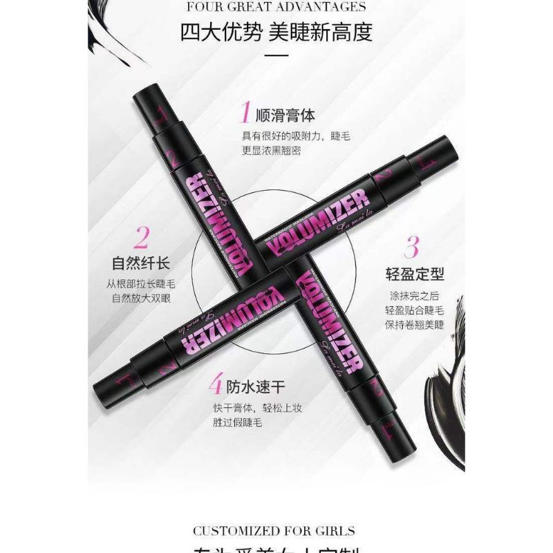 (2 in)LAMEILA Eye Mascara 3D Mascara Waterproof Eyelash Lengthening fashion