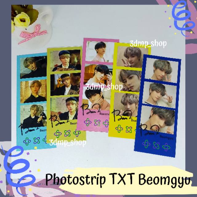 Photostrip TXT Beomgyu