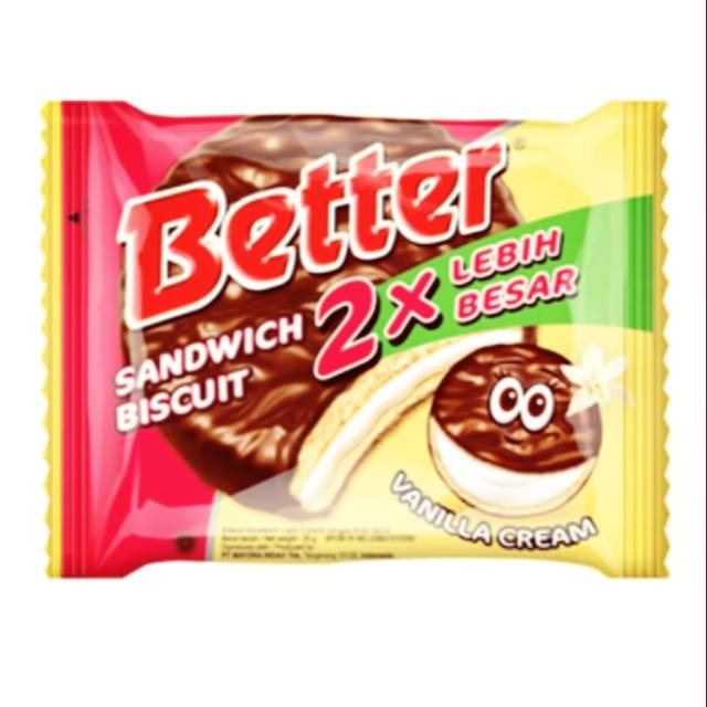 Roma Better sanwich biscuit 22 gram