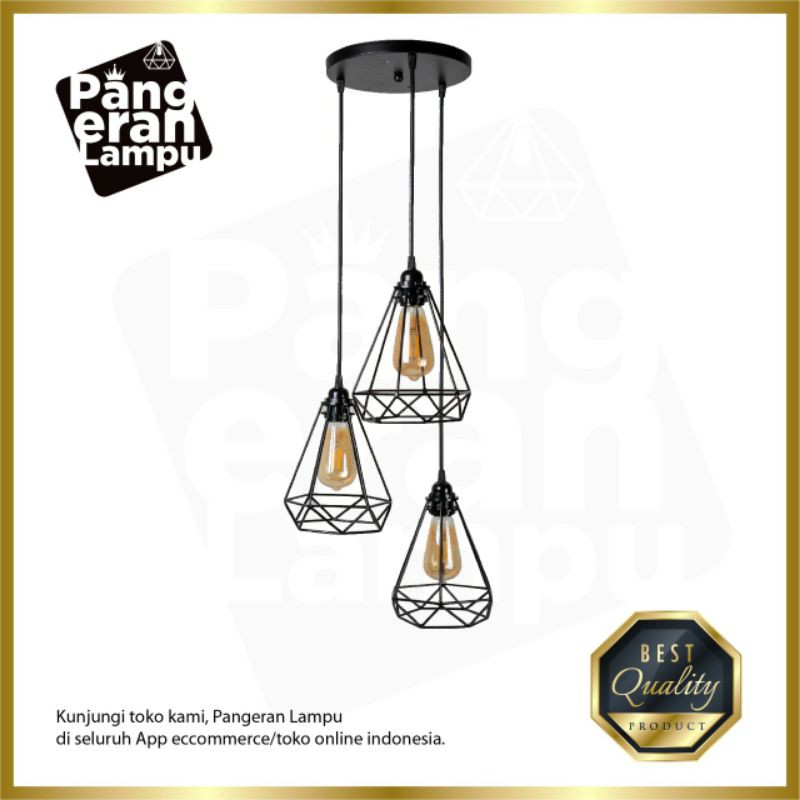 Lampu Gantung Lampu Hias Minimalis Vintage 1Set lengkap Lampu Gantung Lampu Hias Minimalis Vintage 1Set lengkap