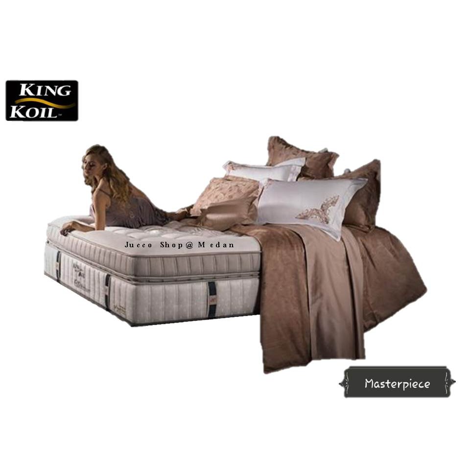 Springbed KING KOIL MASTERPIECE - Only Matras Latex size 120-200 x200 - Kingkoil Medan