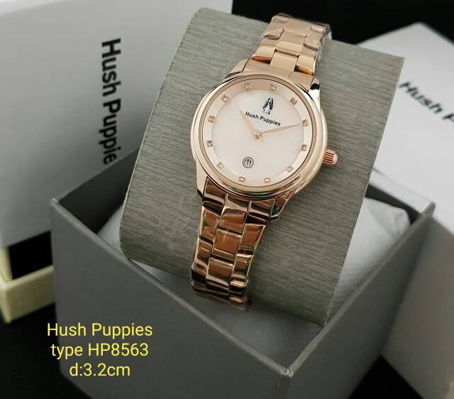 JAM TANGAN WANITA HUSH PUPPIES TANGGAL AKTIF