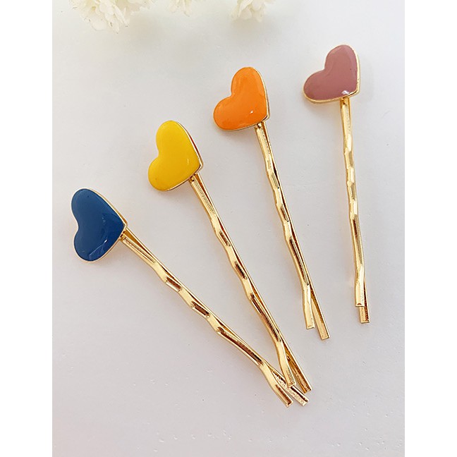 LRC Jepit Rambut Fashion Alloy Love Hairpin F5610X