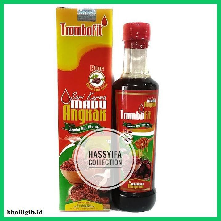 

MADU-MINUMAN- TROMBOFIT SARIKURMA MADU ANGKAK PROPOLIS JAMBUBIJI PLUS DAUN UBI JALAR -ASLI-BUKAN-