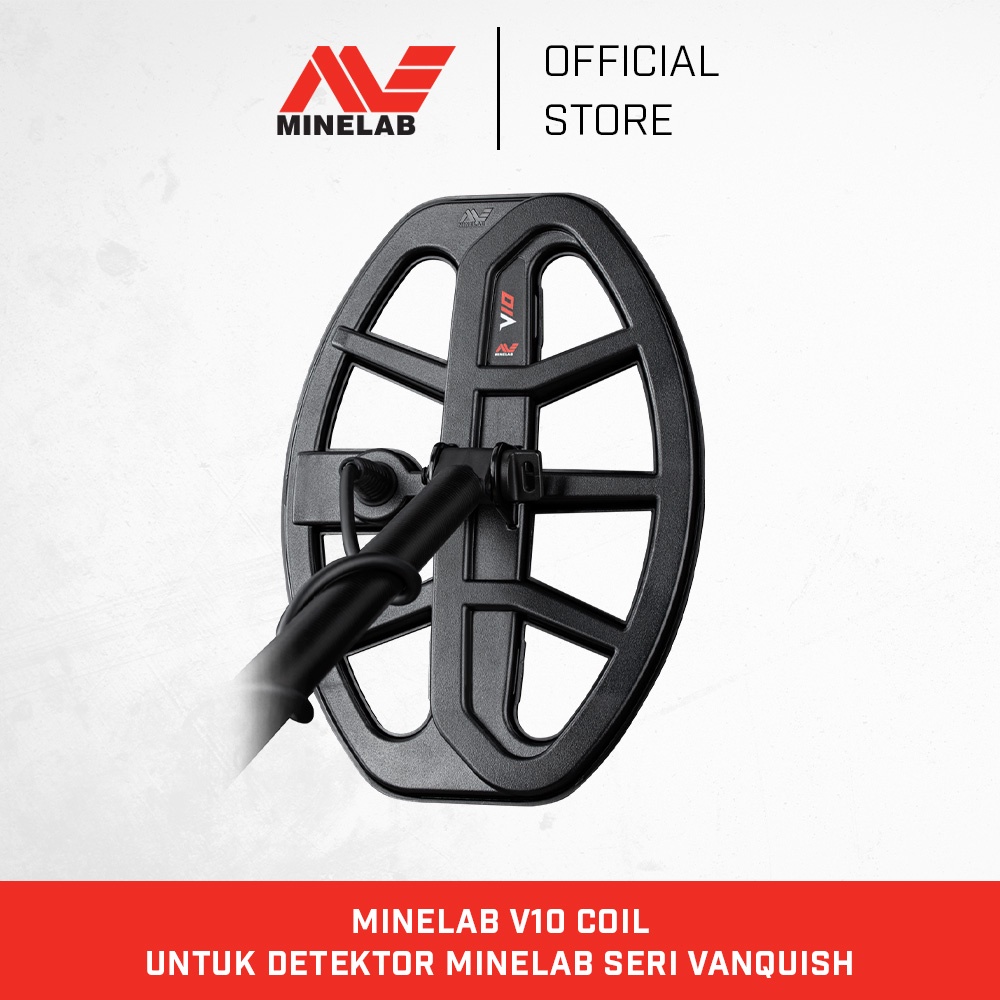 Minelab V10 Coil Untuk Detektor Minelab Seri VANQUISH