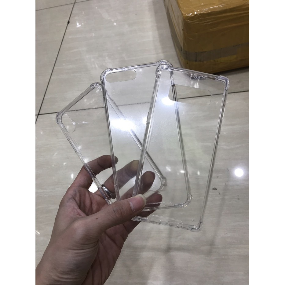 Anti crack original acrylic tebal fuze case bening oppo f9