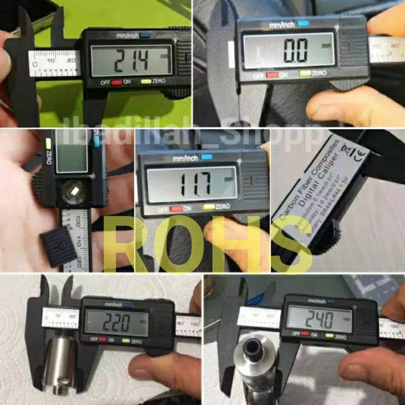 Jual Jangka Sorong Sigmat Digital Vernier Caliper Lcd Screen Akurasi Mm Alat Ukur