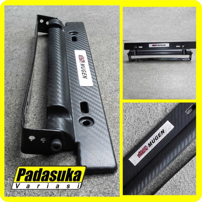 Dudukan Tempat Plat Nomor Mugen JDM Carbon