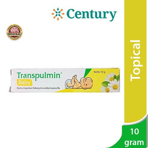 Transpulmin Baby 10g / Balsam / Demam