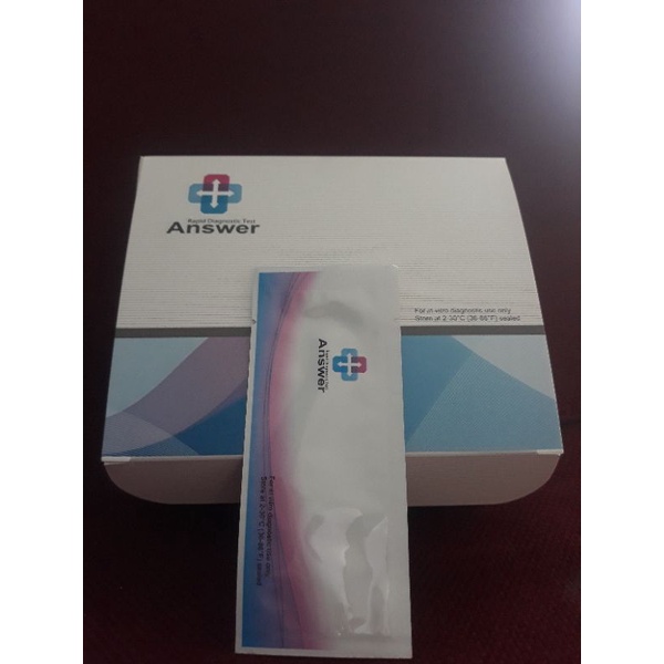Hbsag Answer / Hbsag strip test / test hepatitis B / Alat tes hepatitis B  / Perpcs