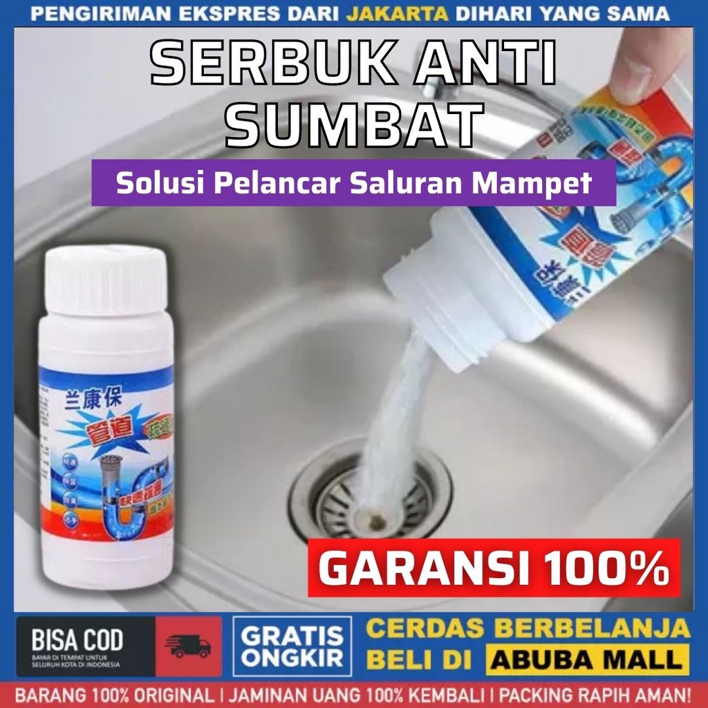 Jual Obat Penghilang Sumbatan Serbuk Anti Sumbat Pelancar Pembersih Melancarkan Membersihkan 7543