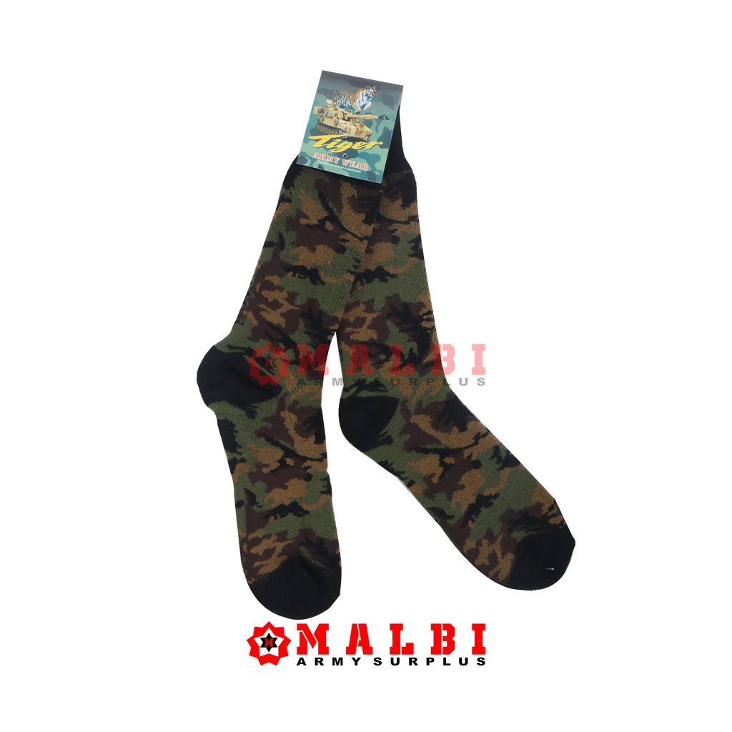 Kaos Kaki PDL Loreng MALVINAS TNI AD Tebal