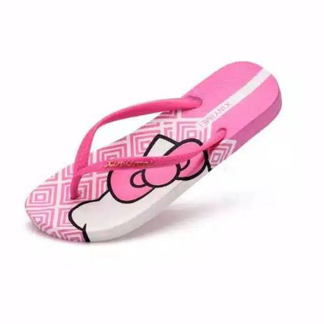 Sandal jepit hello kitty