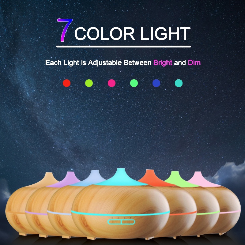 Bluetooth Humidifier diffuser aromaterapi Speaker Music Aromaterapi Difuser Model Pecah Dengan 500ML FREE Remote (garansi toko)-4