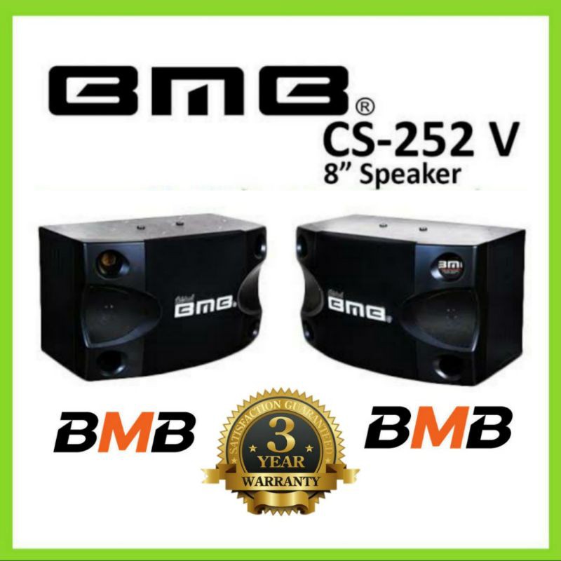 Speaker Pasif  BMB CS 252 V Speaker Karaoke BMB 8 Inch Garansi 3 Tahun Original
