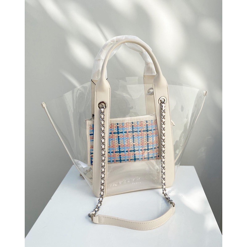 Large See-Through Tote Bag