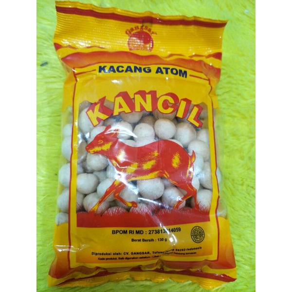 Jual Kacang Atom Kancil Berat Bersih Gram Camilan Kacang Renyah Dan Gurih Makanan Ringan Enak