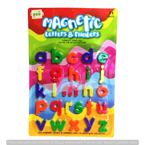 Huruf abjad Magnet montessori edukasi